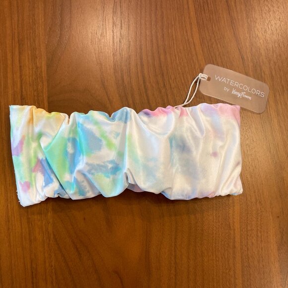 WATERCOLORS by KENNY FLOWERS - Malibu Bandeau Top - XS - Picture 1 of 2